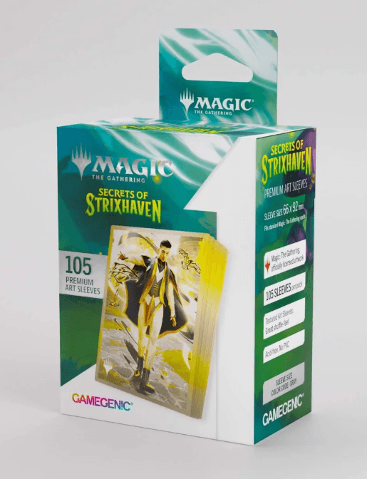 Gamegenic Magic: The Gathering Secrets of Strixhaven Premium Art Sleeves - Commander 1