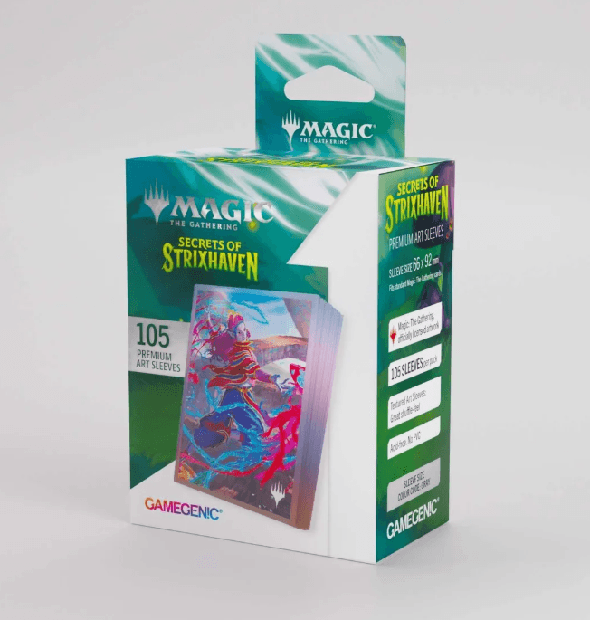 Gamegenic Magic: The Gathering Secrets of Strixhaven Premium Art Sleeves - Commander 2