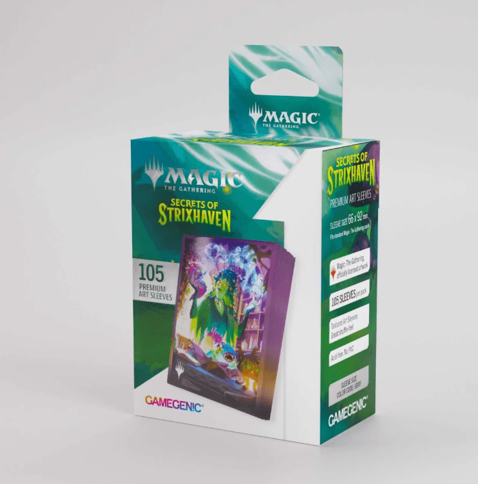 Gamegenic Magic: The Gathering Secrets of Strixhaven Premium Art Sleeves - Commander 5