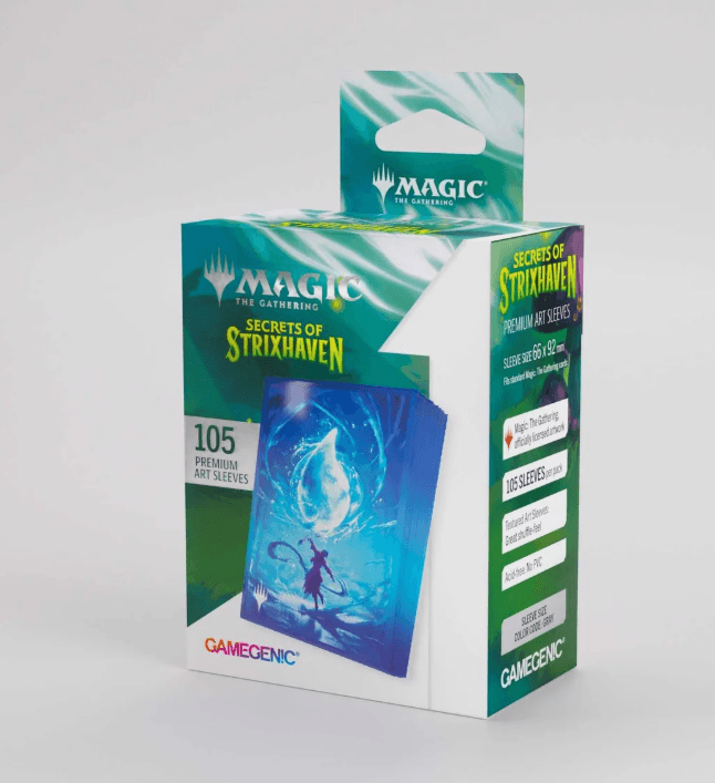 Gamegenic Magic: The Gathering Secrets of Strixhaven Premium Art Sleeves - Mana 2