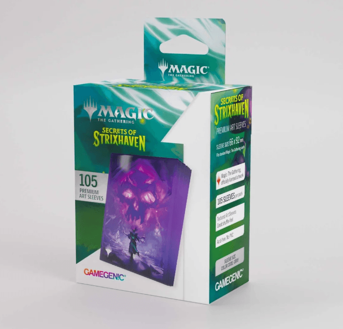 Gamegenic Magic: The Gathering Secrets of Strixhaven Premium Art Sleeves - Mana 3