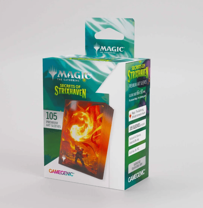 Gamegenic Magic: The Gathering Secrets of Strixhaven Premium Art Sleeves - Mana 4