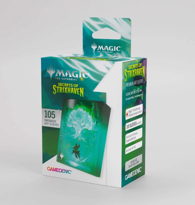 Gamegenic Magic: The Gathering Secrets of Strixhaven Premium Art Sleeves - Mana 5