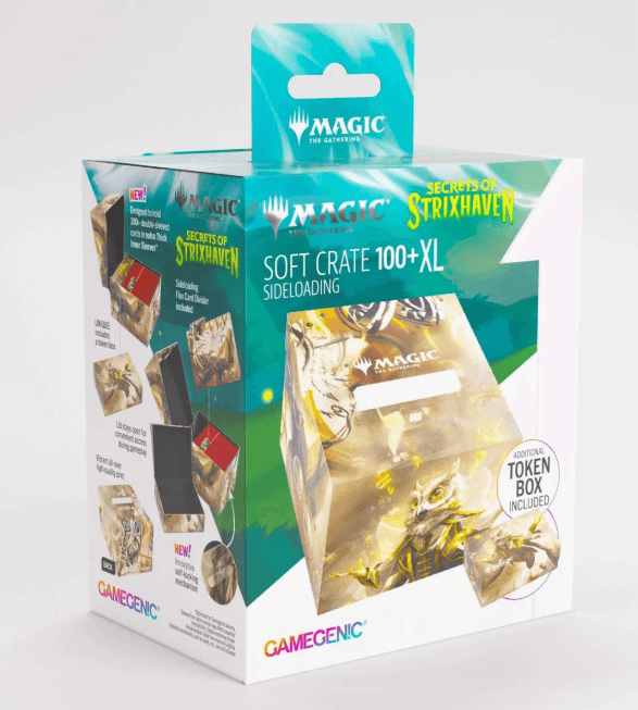 Gamegenic Magic: The Gathering Secrets of Strixhaven Soft Crate 100+ XL Sideloading - Character 5/Character 6