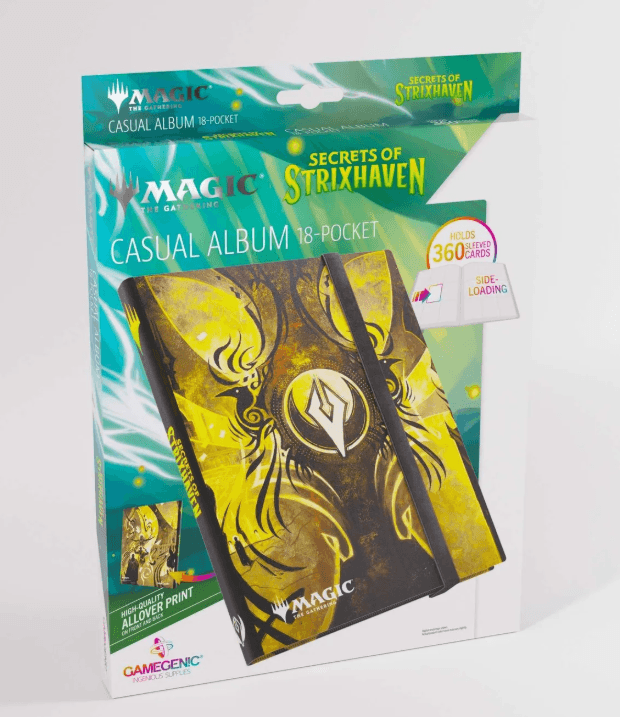 Gamegenic Magic: The Gathering Secrets of Strixhaven Casual Album 18-Pocket - Faction 1