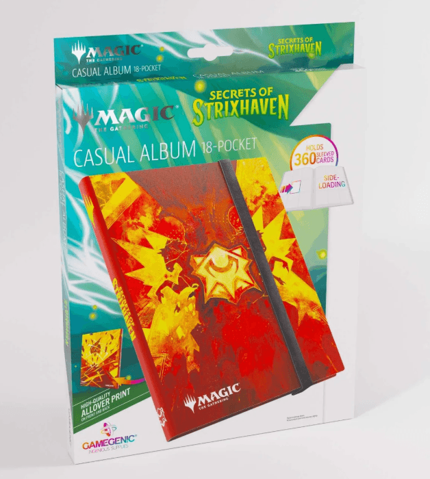 Gamegenic Magic: The Gathering Secrets of Strixhaven Casual Album 18-Pocket - Faction 3