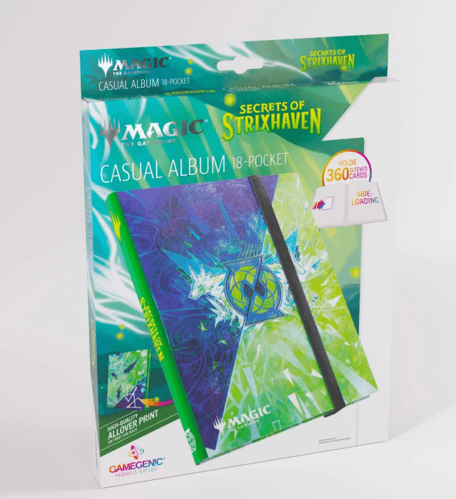 Gamegenic Magic: The Gathering Secrets of Strixhaven Casual Album 18-Pocket - Faction 4