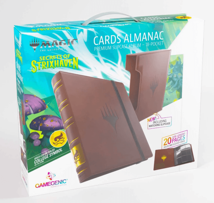 Gamegenic Magic: The Gathering Secrets of Strixhaven Cards Almanac 18-Pocket - Faction Logo 2