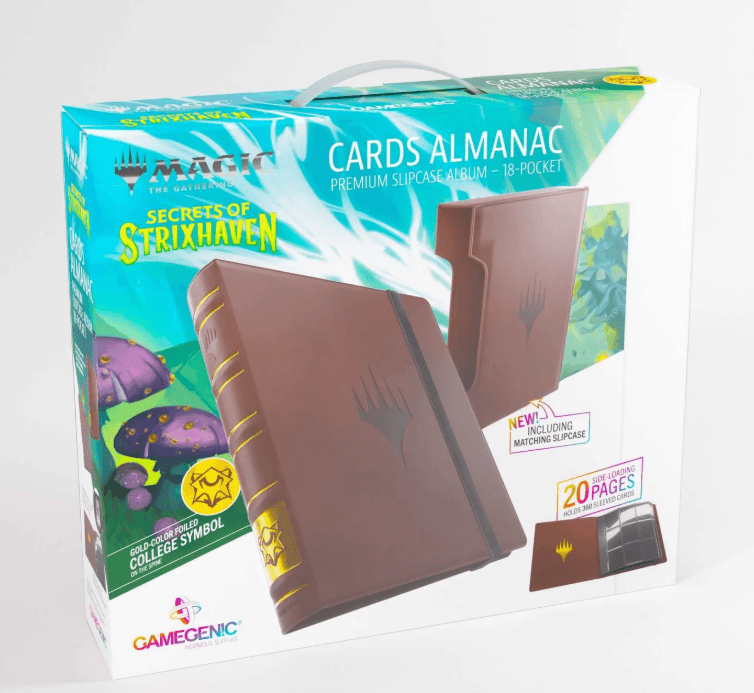 Gamegenic Magic: The Gathering Secrets of Strixhaven Cards Almanac 18-Pocket - Faction Logo 3