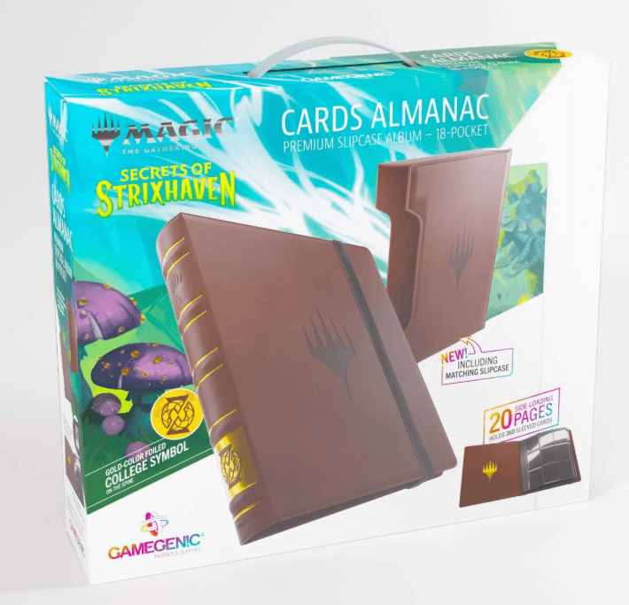 Gamegenic Magic: The Gathering Secrets of Strixhaven Cards Almanac 18-Pocket - Faction Logo 4