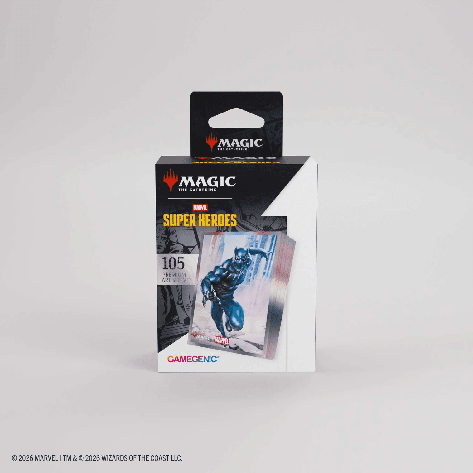 Gamegenic Magic: The Gathering Marvel Super Heroes Premium Art Sleeves - Black Panther