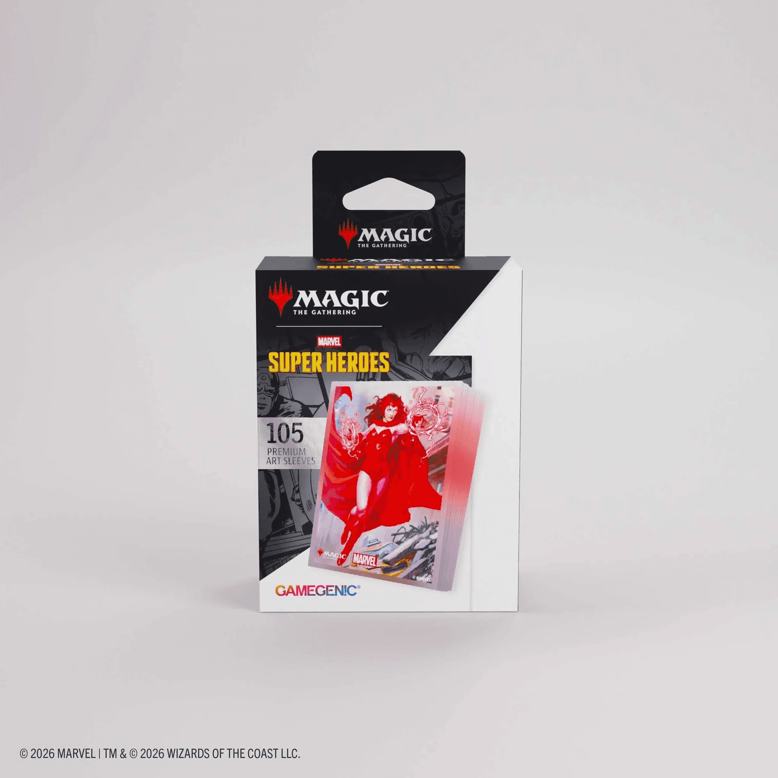 Gamegenic MTG Marvel Super Heroes Premium Art Sleeves - The Scarlet Witch
