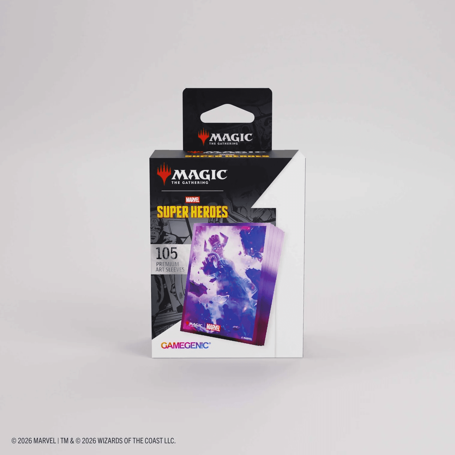 Gamegenic Magic: The Gathering Marvel Super Heroes Premium Art Sleeves - Galactus Token