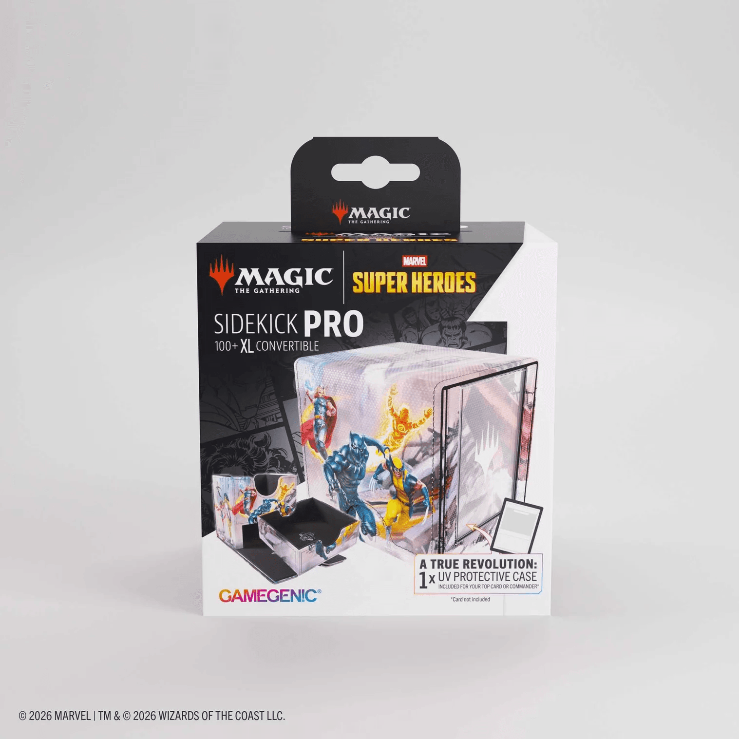 Gamegenic Magic: The Gathering Marvel Super Heroes Sidekick PRO 100+ XL - Marvel Super Heroes