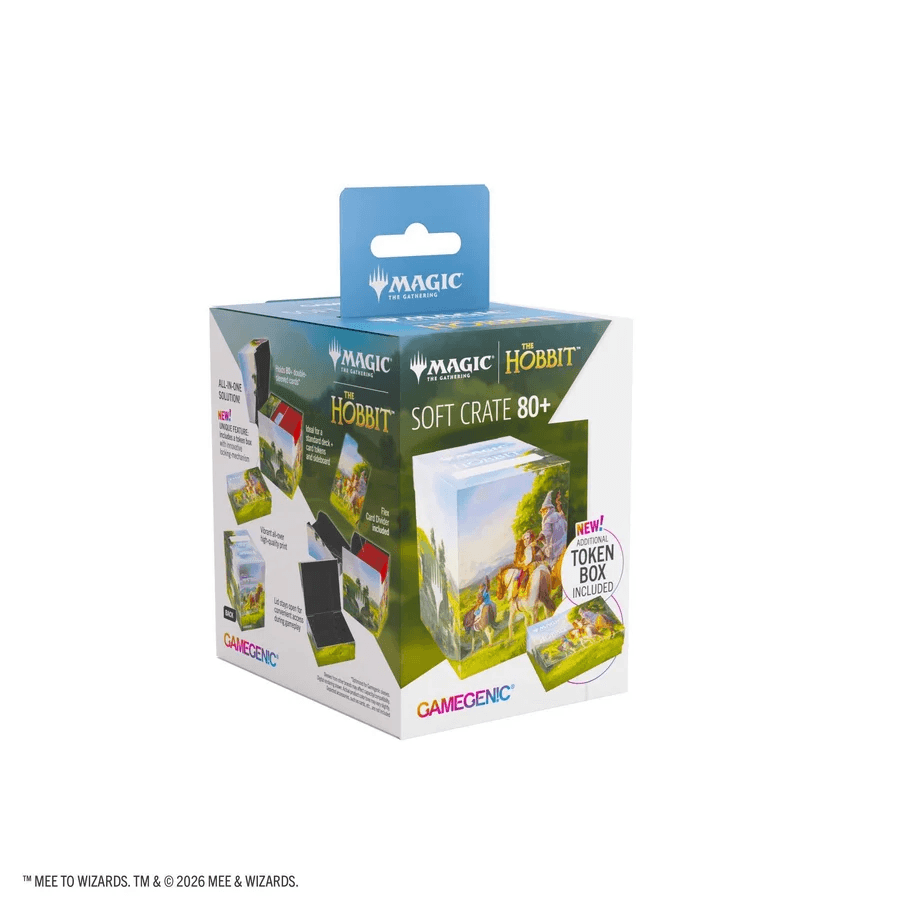 Gamegenic Magic: The Gathering The Hobbit Soft Crate 80+ - Leaving Hobbiton / Troop of Ponies