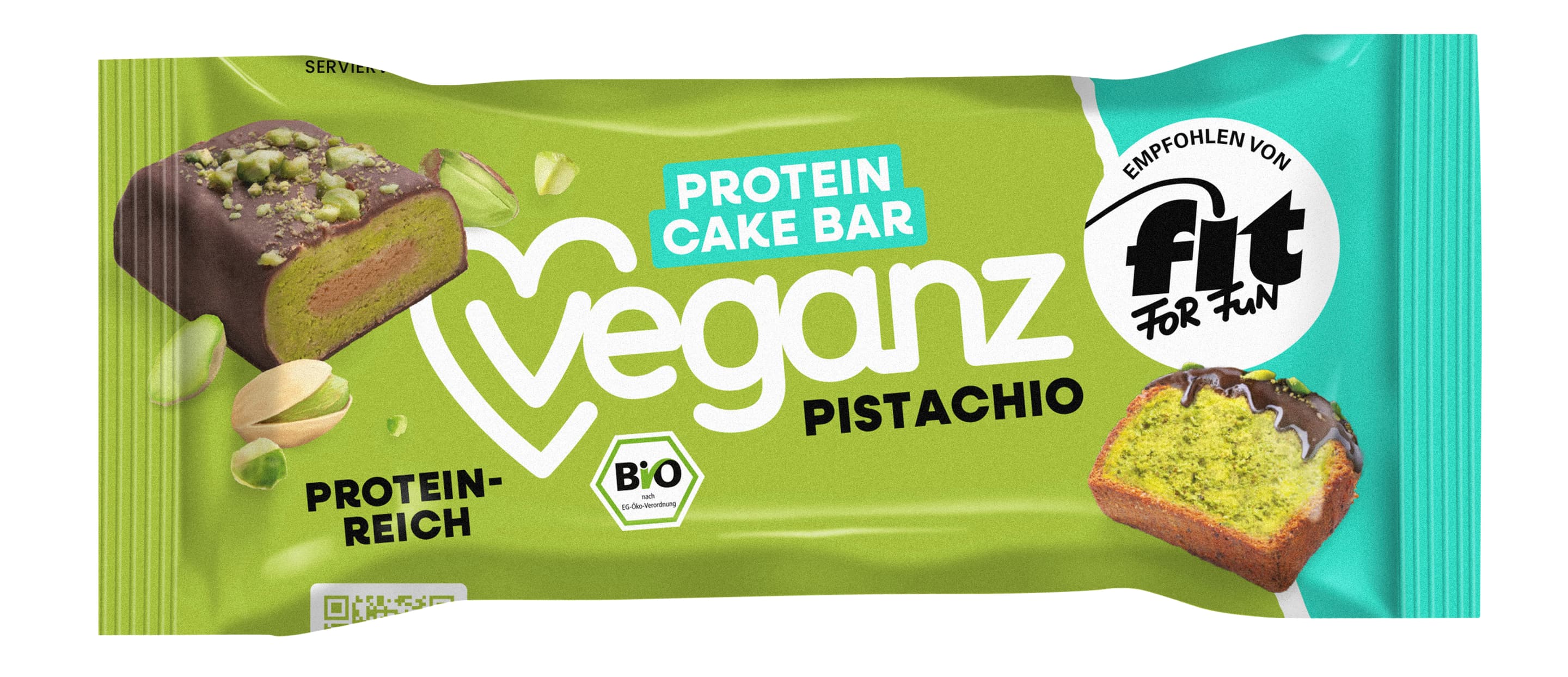 Veganz BIO Protein Cake Bar Pistachio