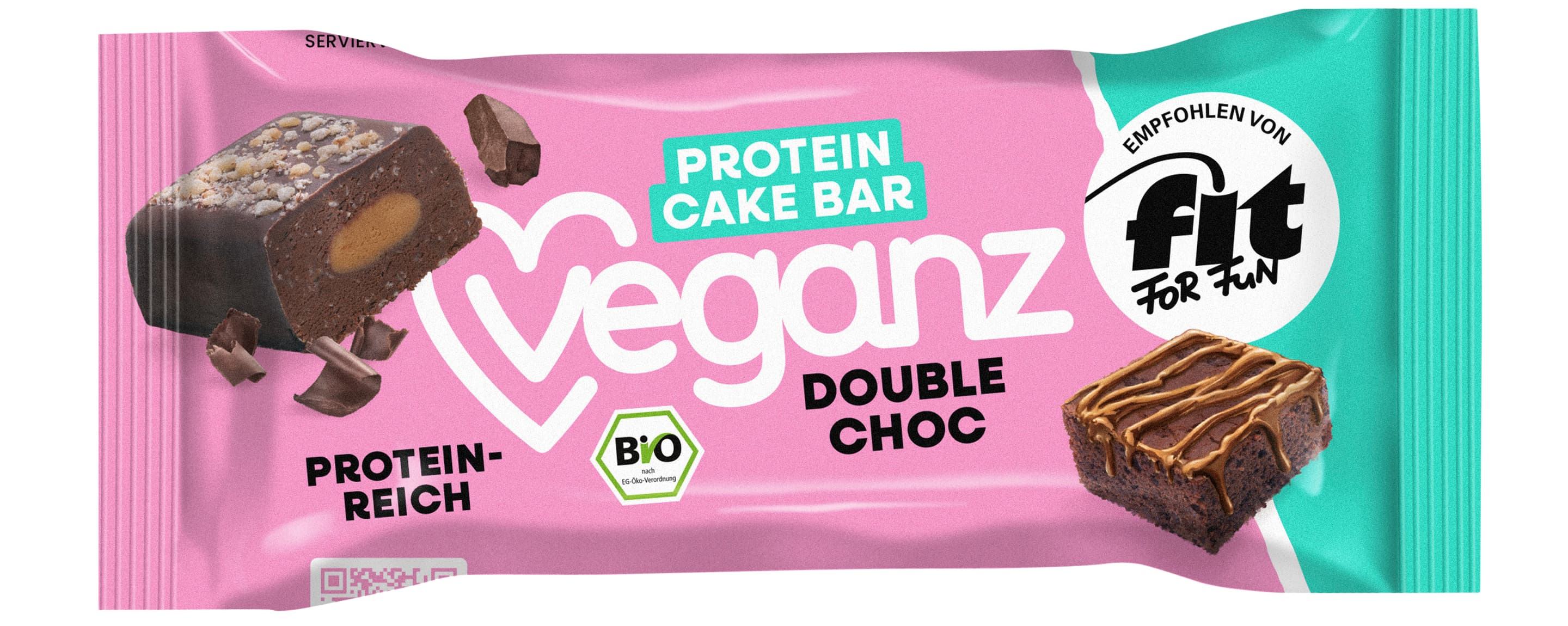 Veganz BIO Protein Cake Bar Double Choc