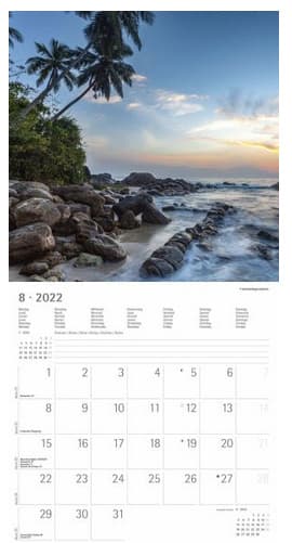 ALPHA Bildkalender Summer Dreams 30x30cm