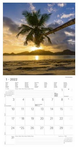 ALPHA Bildkalender Summer Dreams 30x30cm