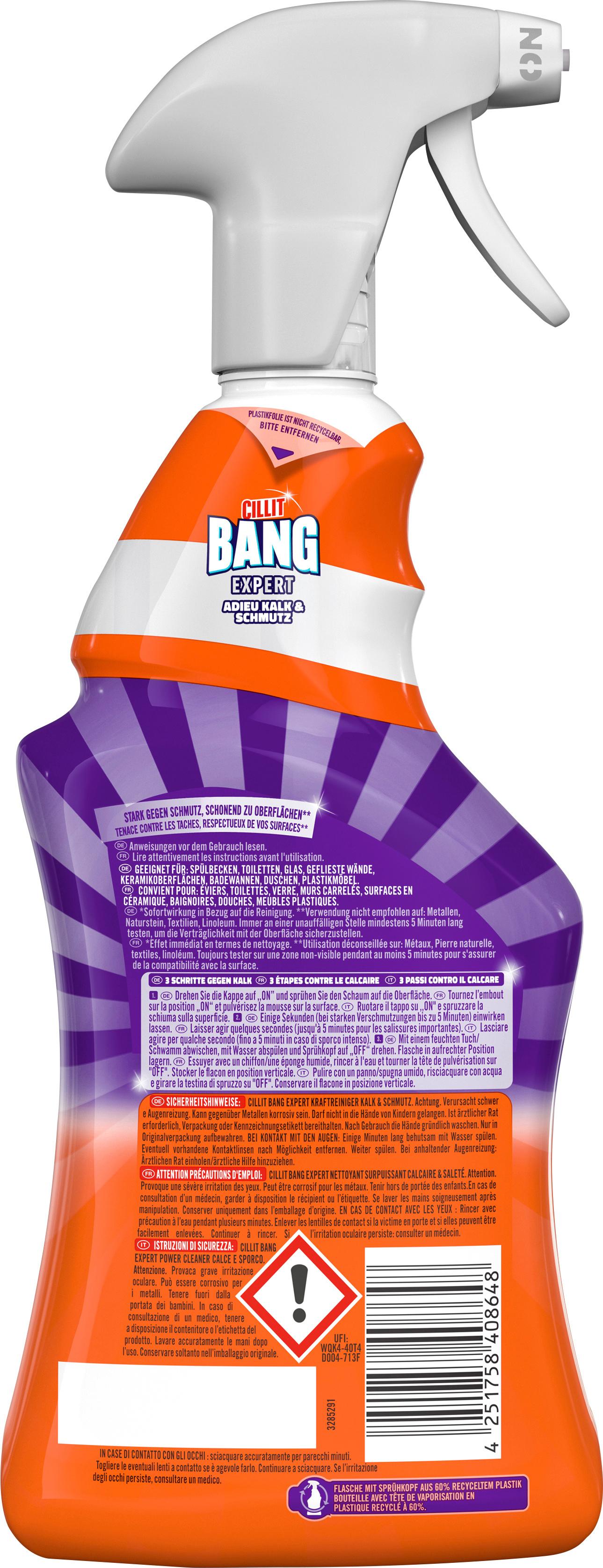 Produktbild Cillit Bang Kraftreiniger Kalk&Schmutz 2 von 8