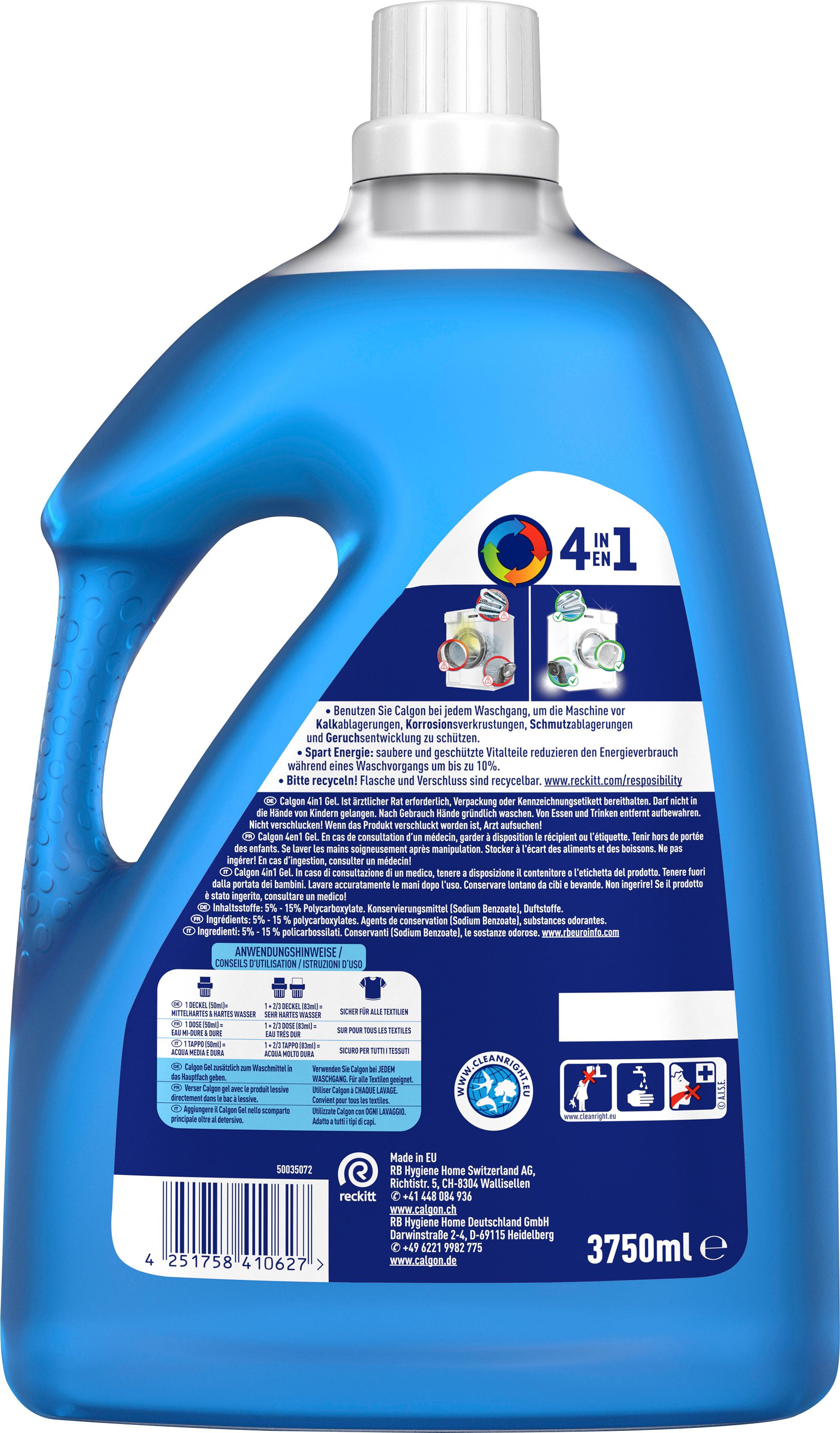 Produktbild Calgon 4in1 Gel Waschmaschine 2 von 2