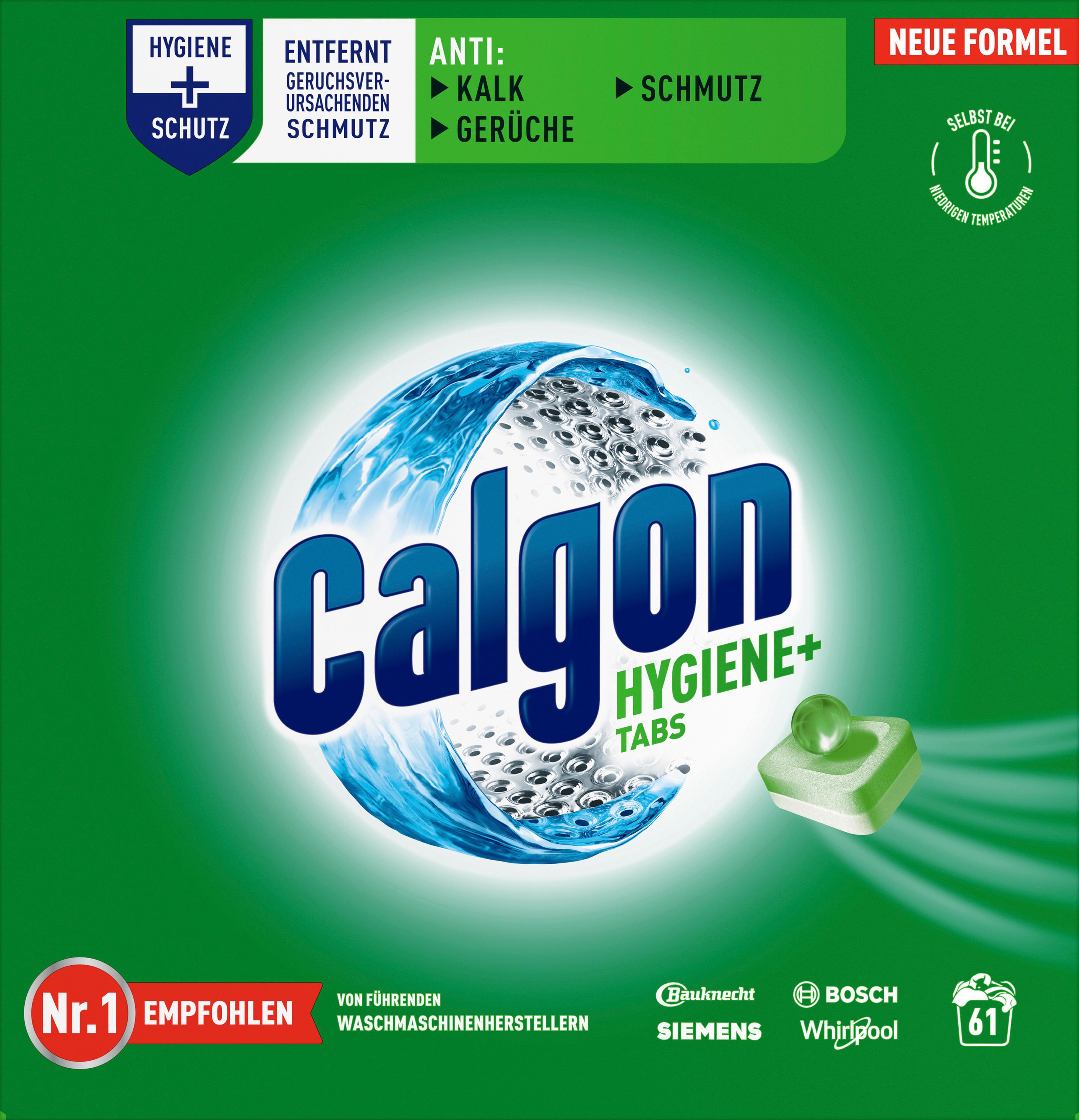 Calgon Hygiene Plus Waschmaschienen-Tabs