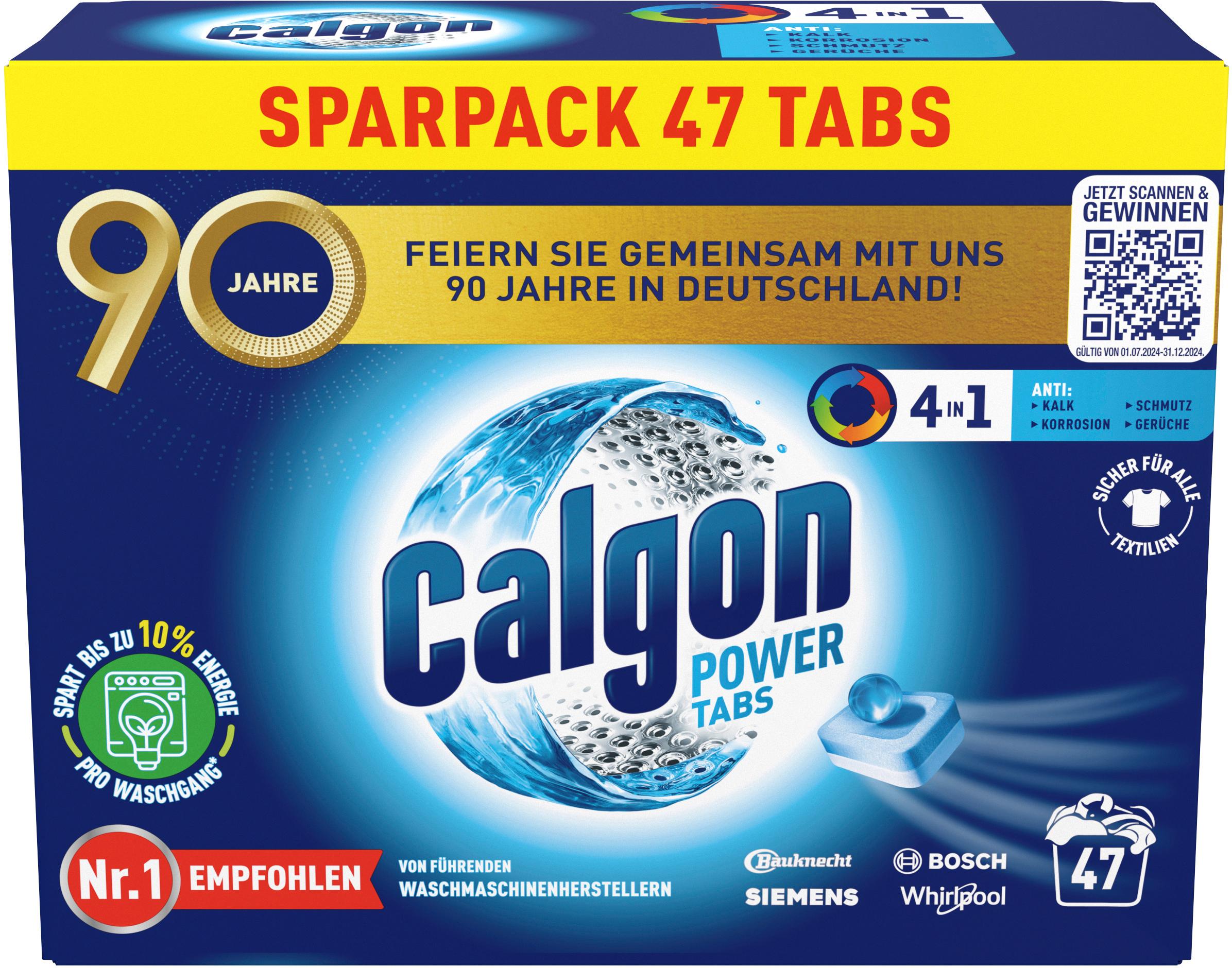 Produktbild Calgon 4in1 Power Tabs Sparpack 15 von 16
