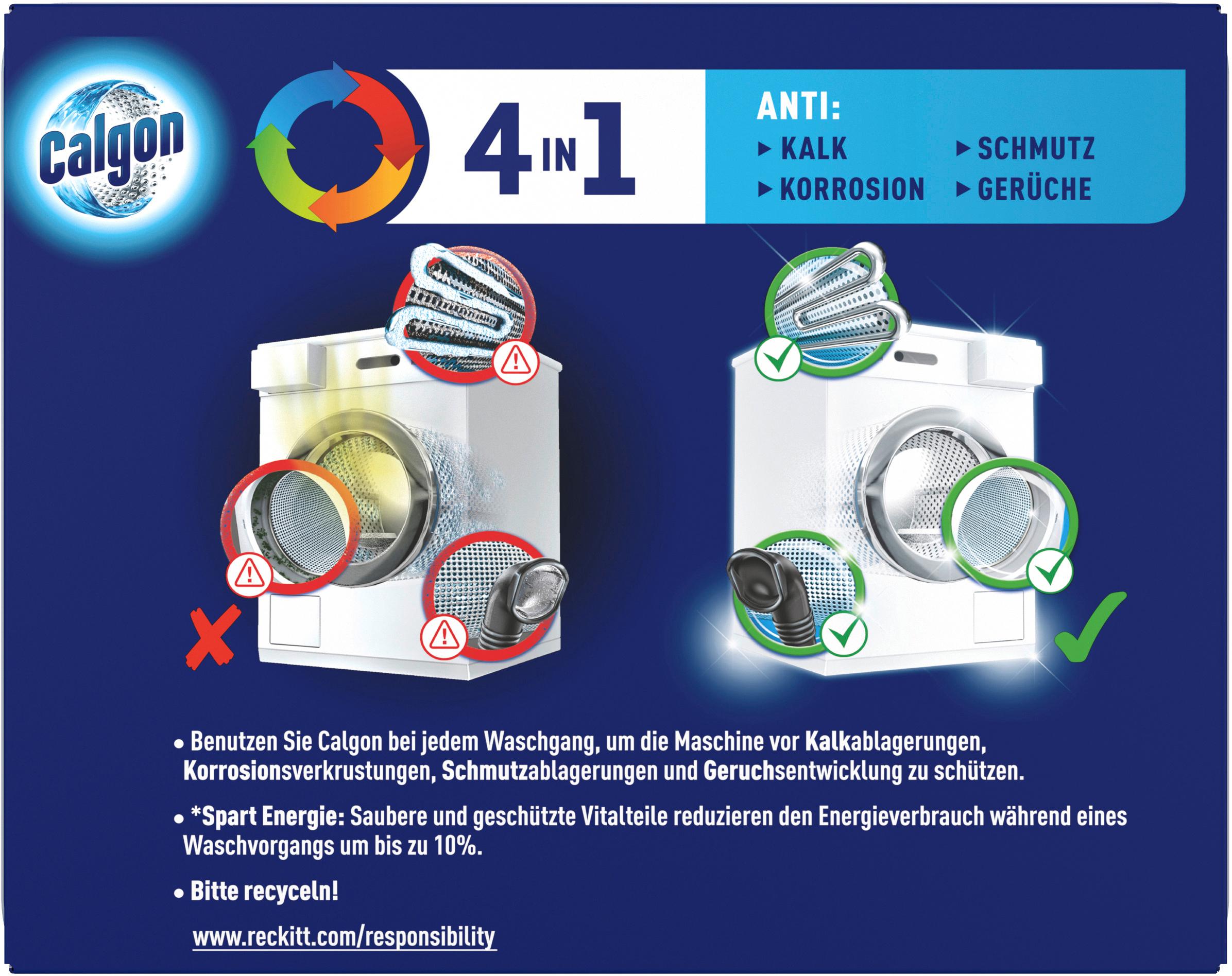Produktbild Calgon 4in1 Power Tabs Sparpack 16 von 16