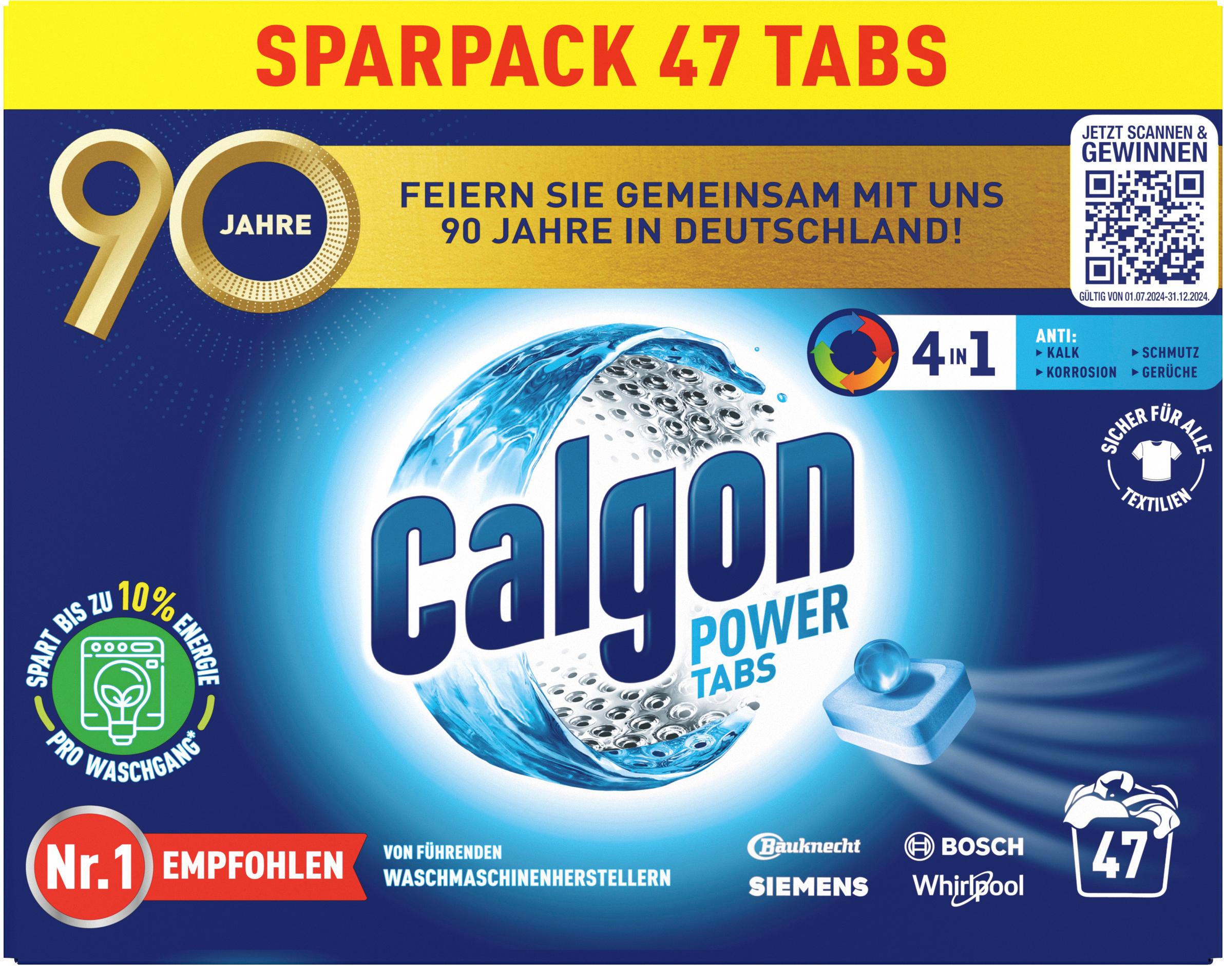 Calgon 4in1 Power Tabs Sparpack