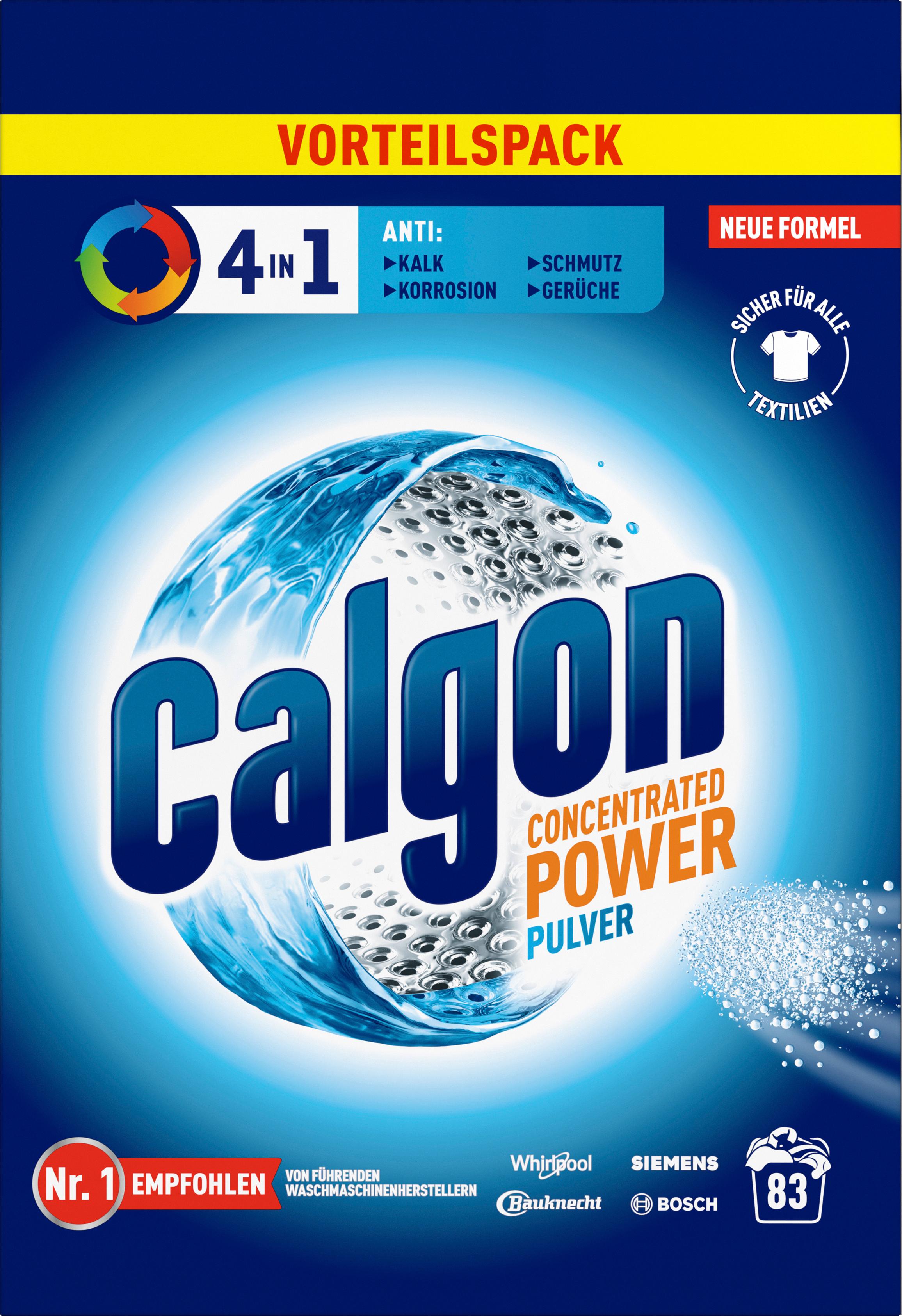 Calgon 4in1 Concentrated Powder Waschmaschinenpulver