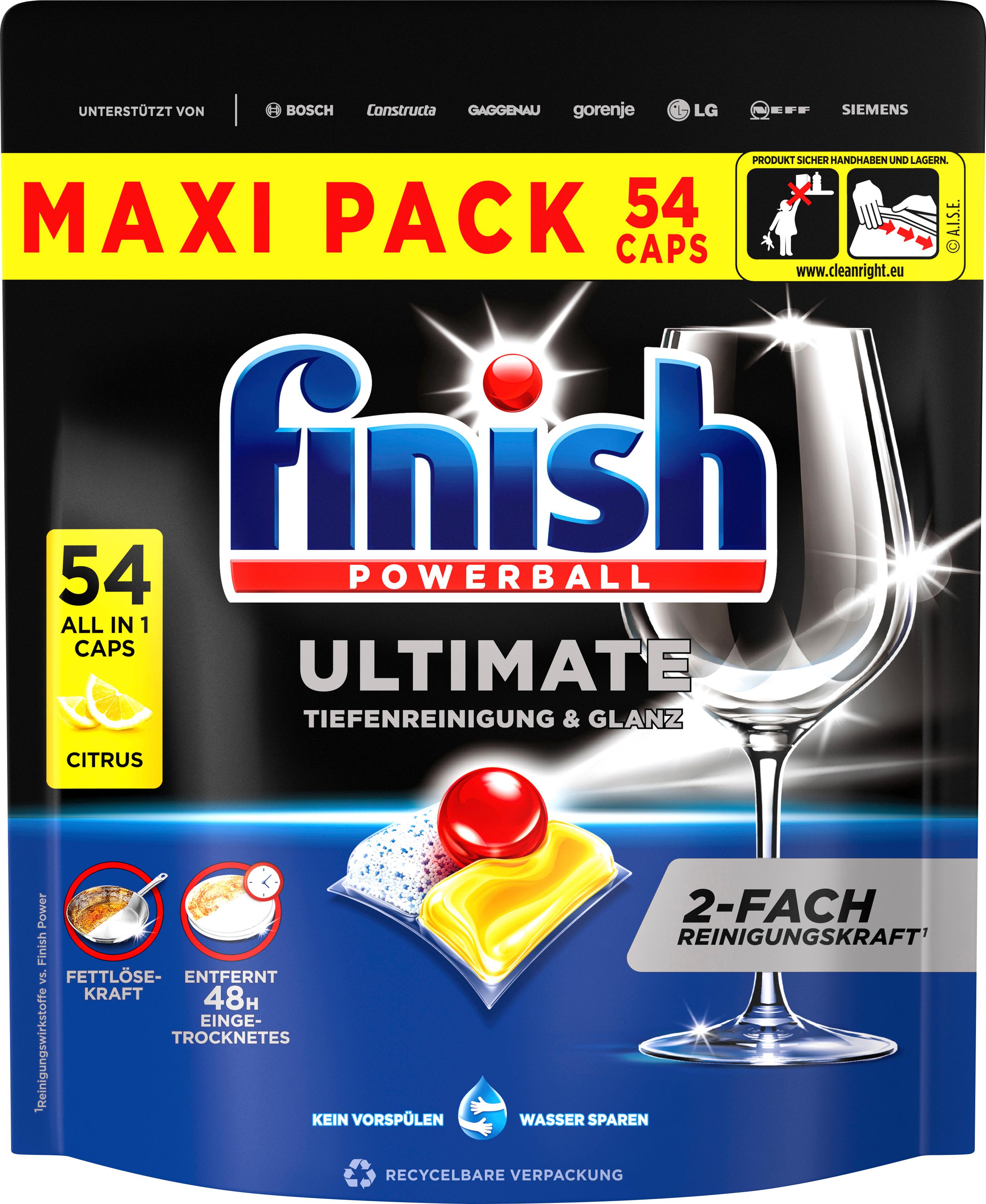Finish Spülmaschinentabs Ultimate All-in-1 Maxipack Citrus