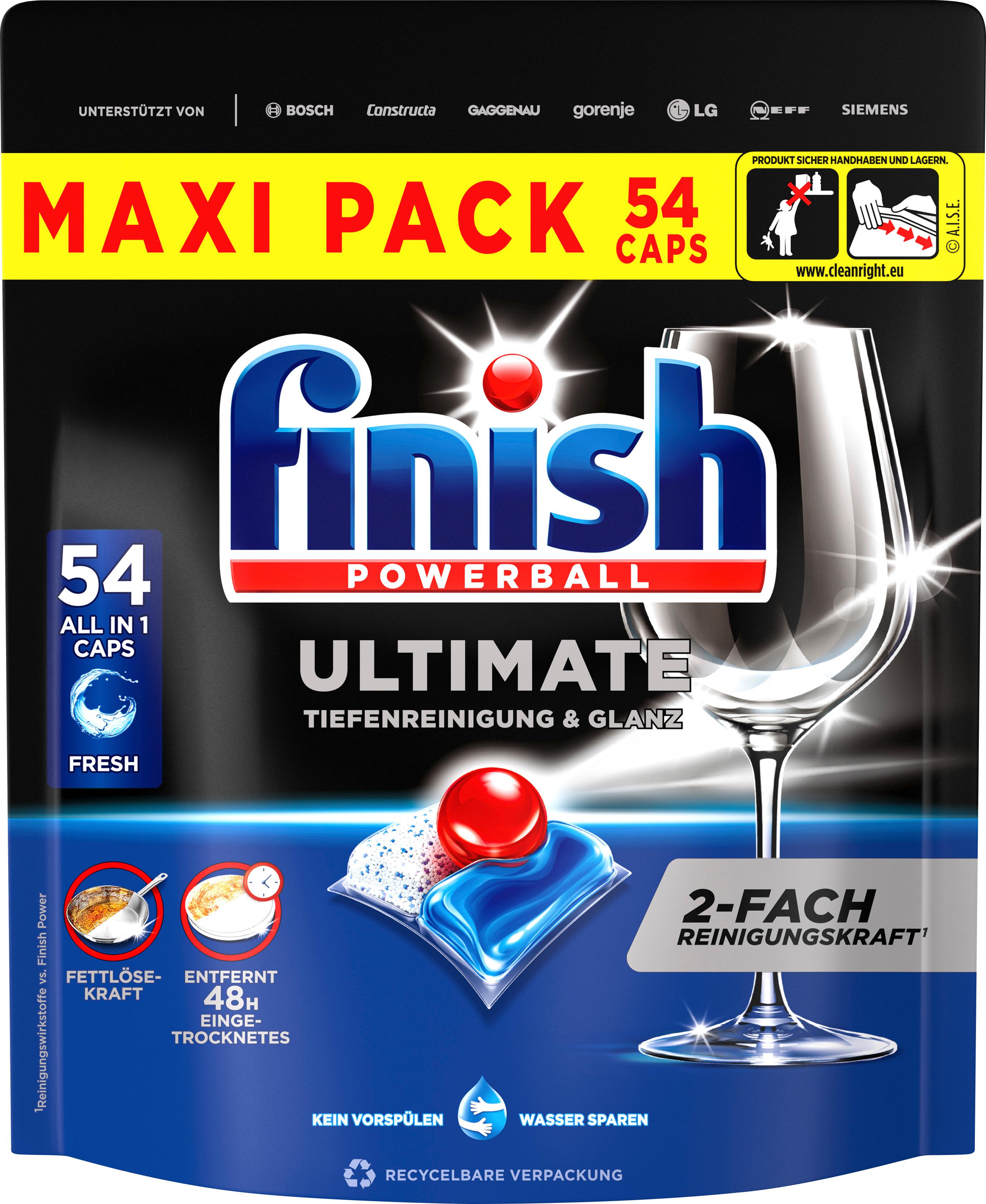 Finish Spülmaschinentabs Ultimate All-in-1 Maxipack Regular