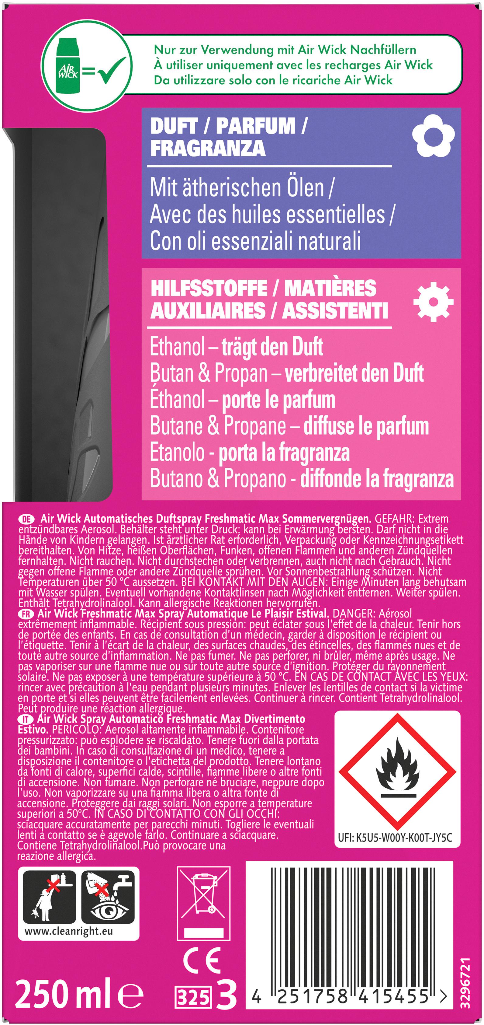 Produktbild Air Wick Freshmatic Max Starter-Set Sommervergnügen 3 von 4