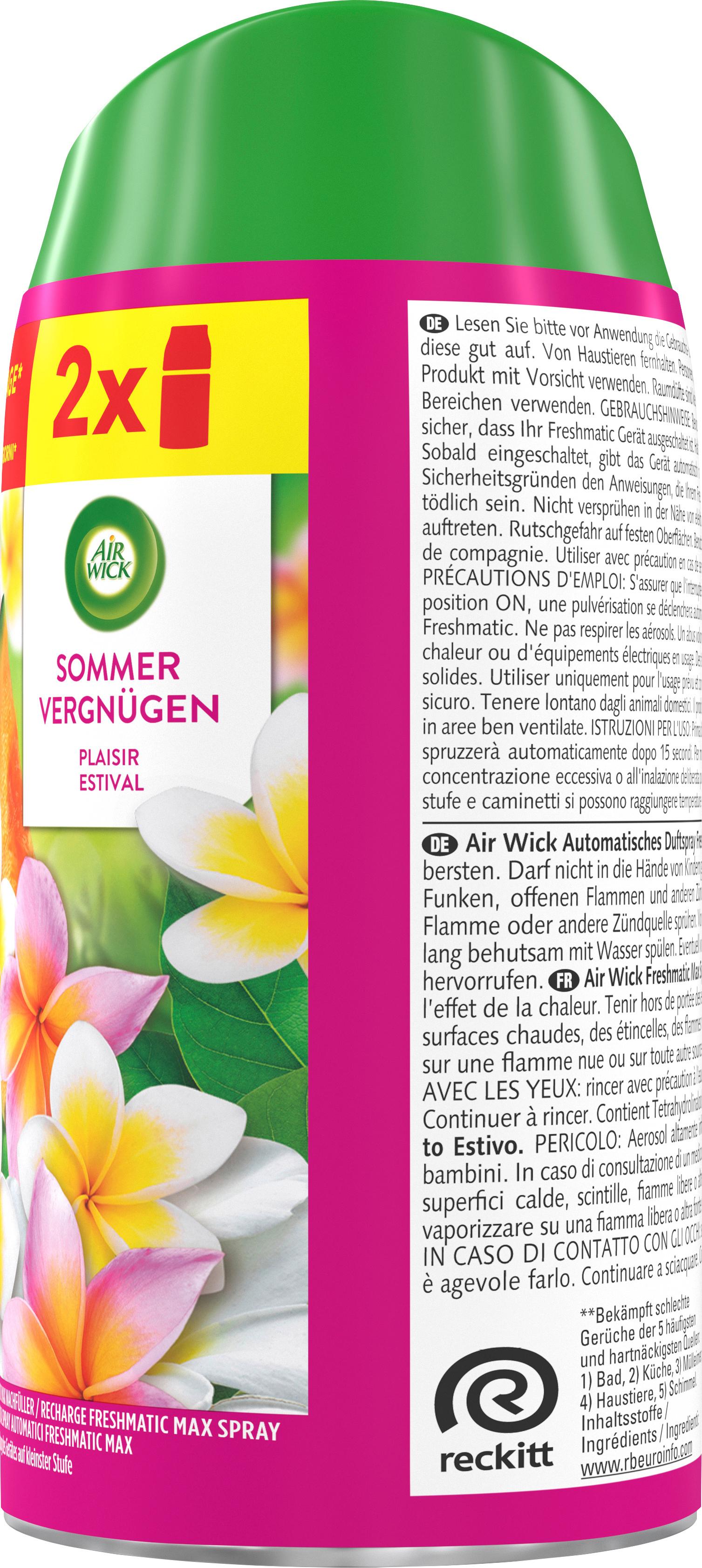 Produktbild Air Wick Freshmatic Max Nachfüllung DUO Sommervergnügen 6 von 8