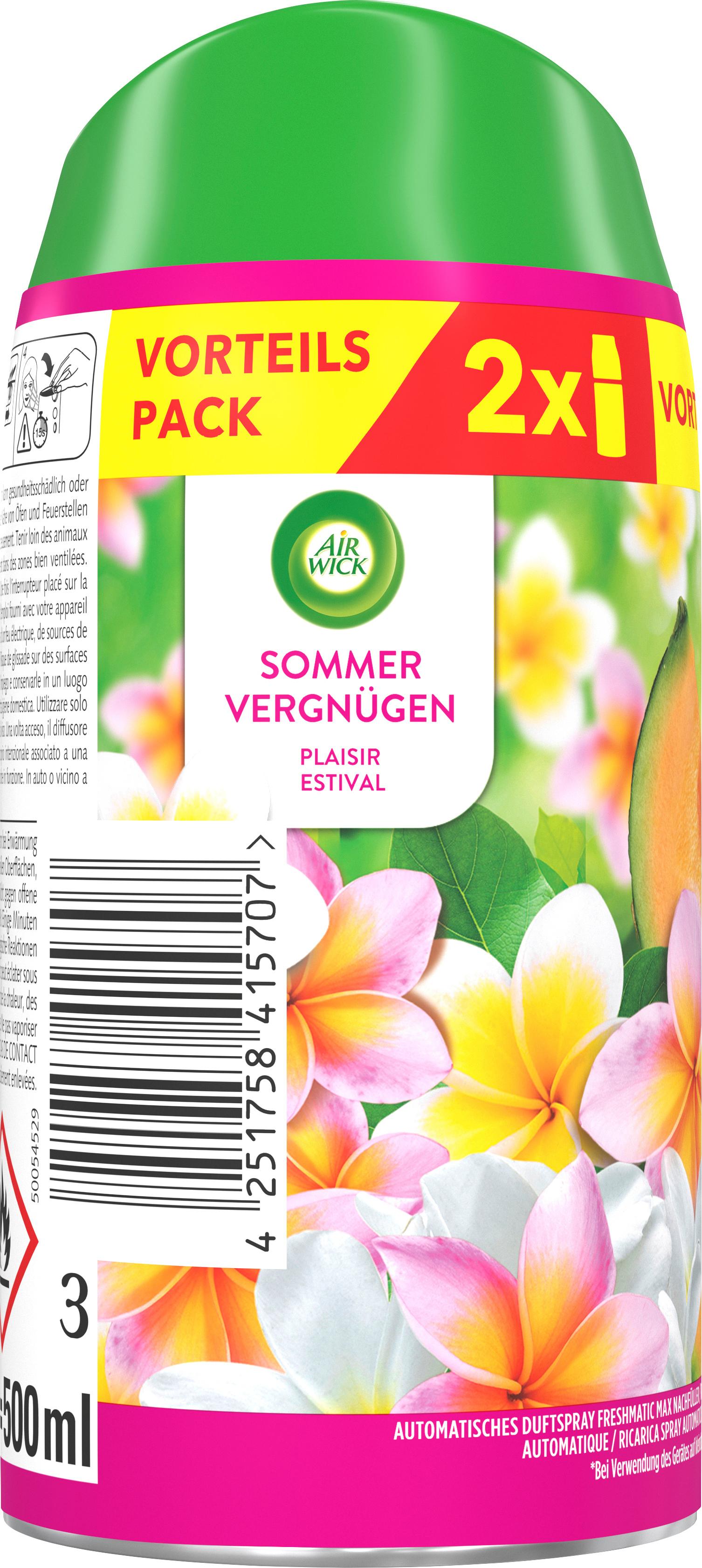 Produktbild Air Wick Freshmatic Max Nachfüllung DUO Sommervergnügen 7 von 8