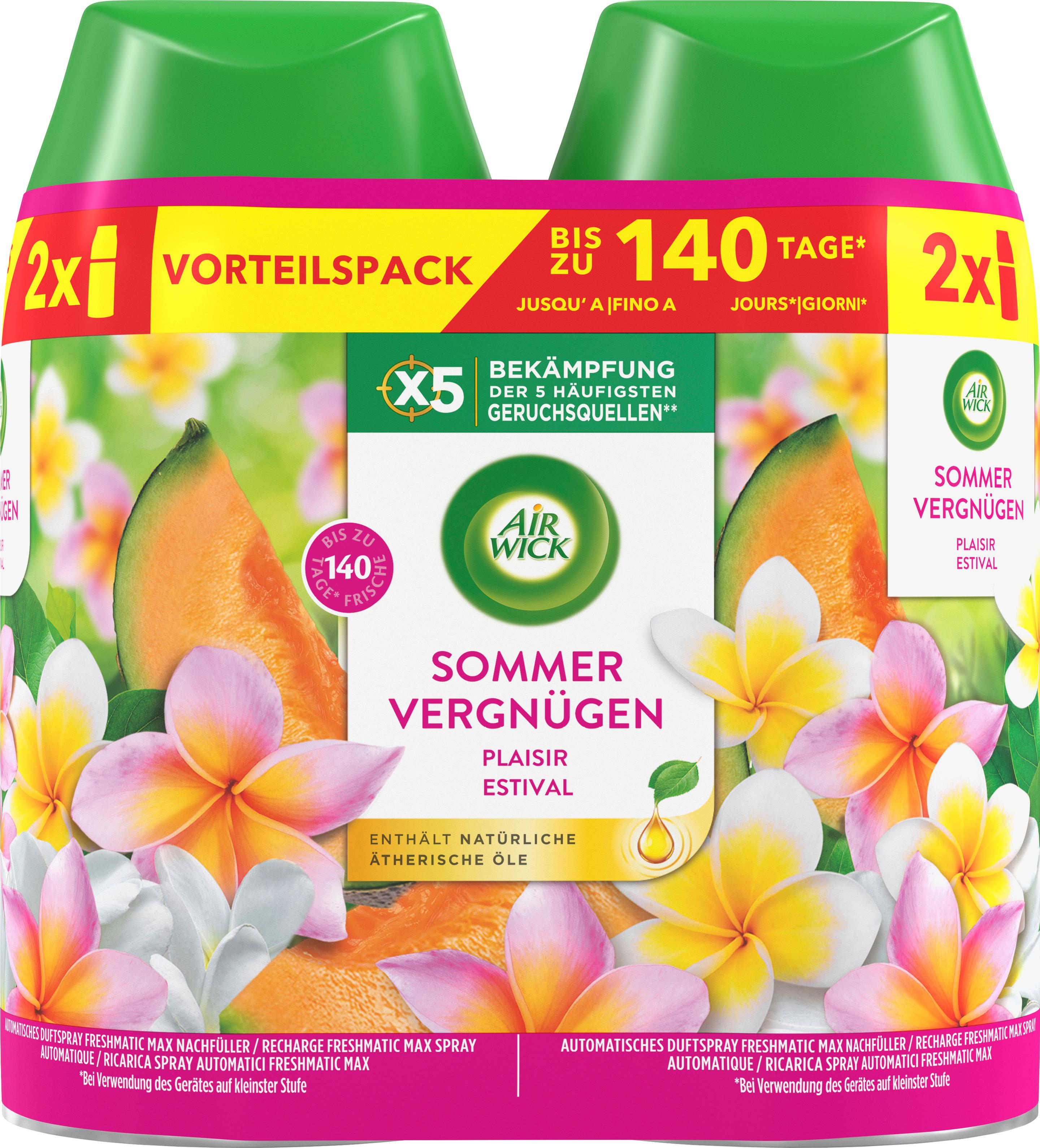 Air Wick Freshmatic Max Nachfüllung DUO Sommervergnügen