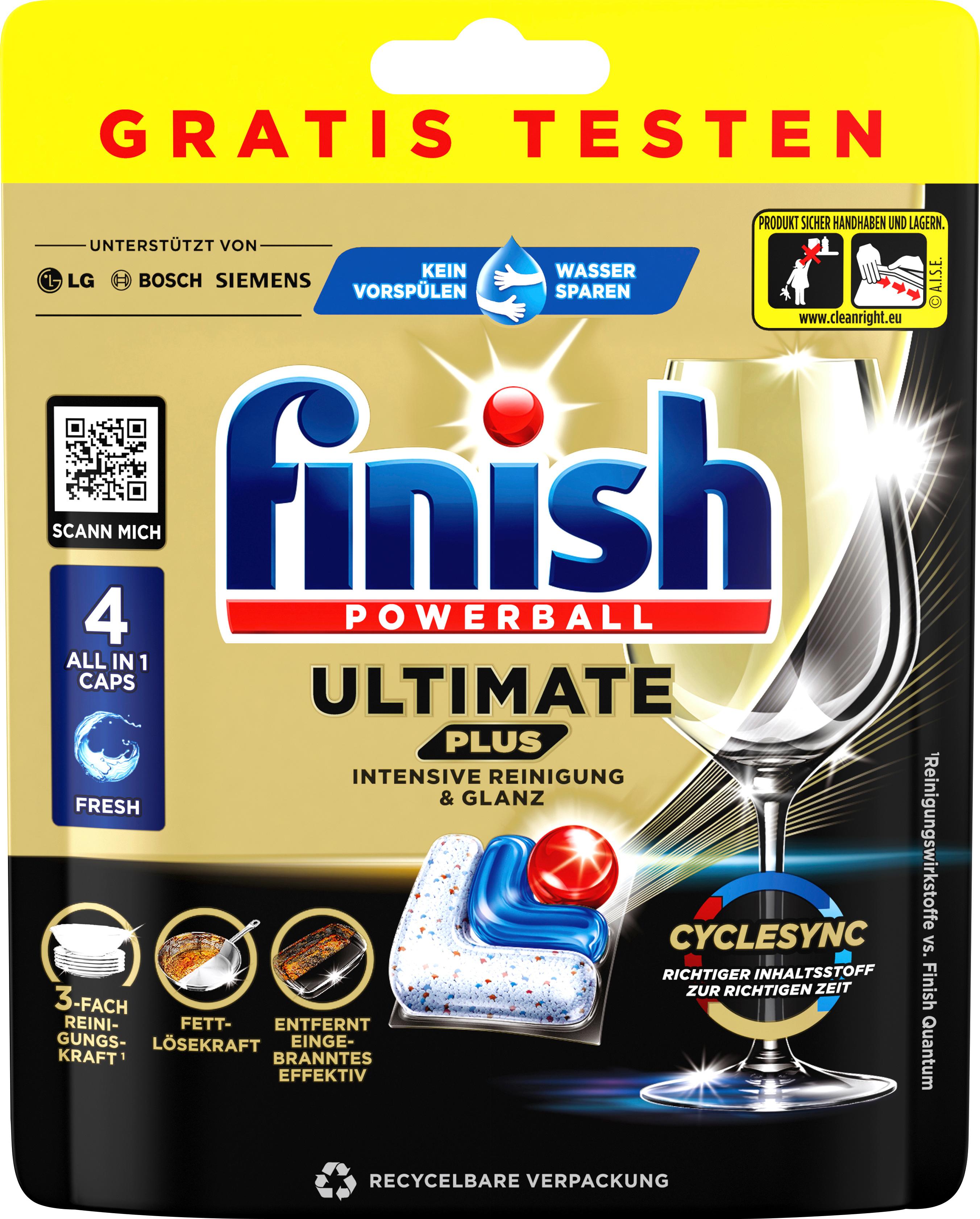 finish Ultimate 4 All in 1 Caps