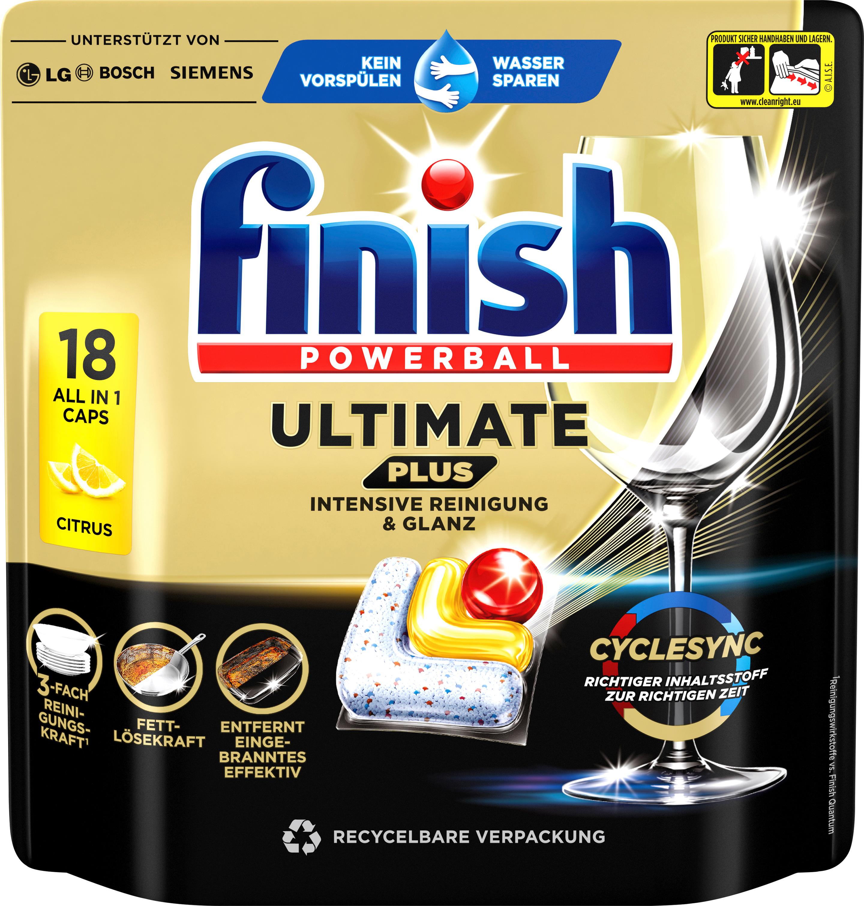 Finish Spülmaschinentabs Ultimate Plus All-in-1 Citrus