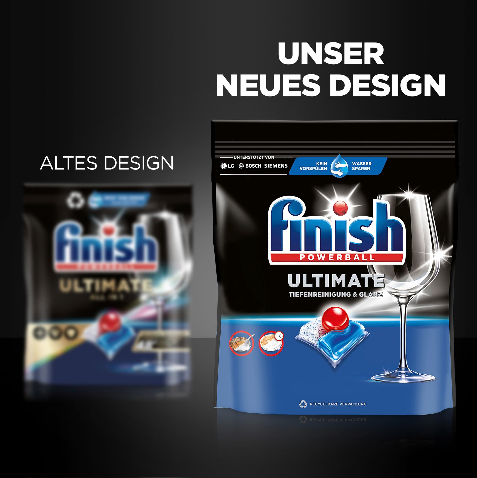 Produktbild Finish Spülmaschinentabs Ultimate All-in1 Regular 10 von 12