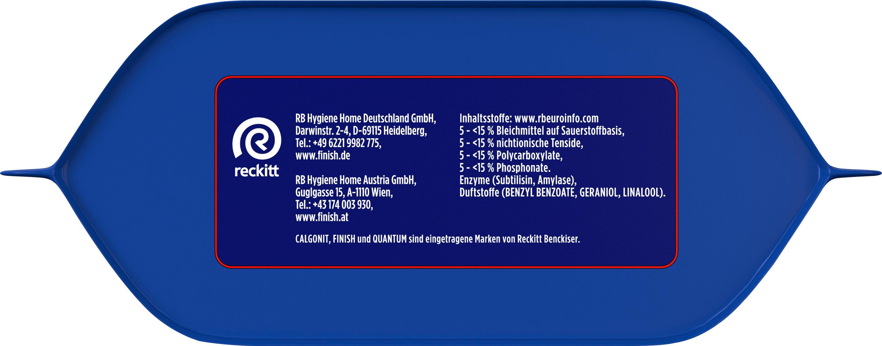 Produktbild finish Spülmaschinentabs Powerball Quantum 9 von 11