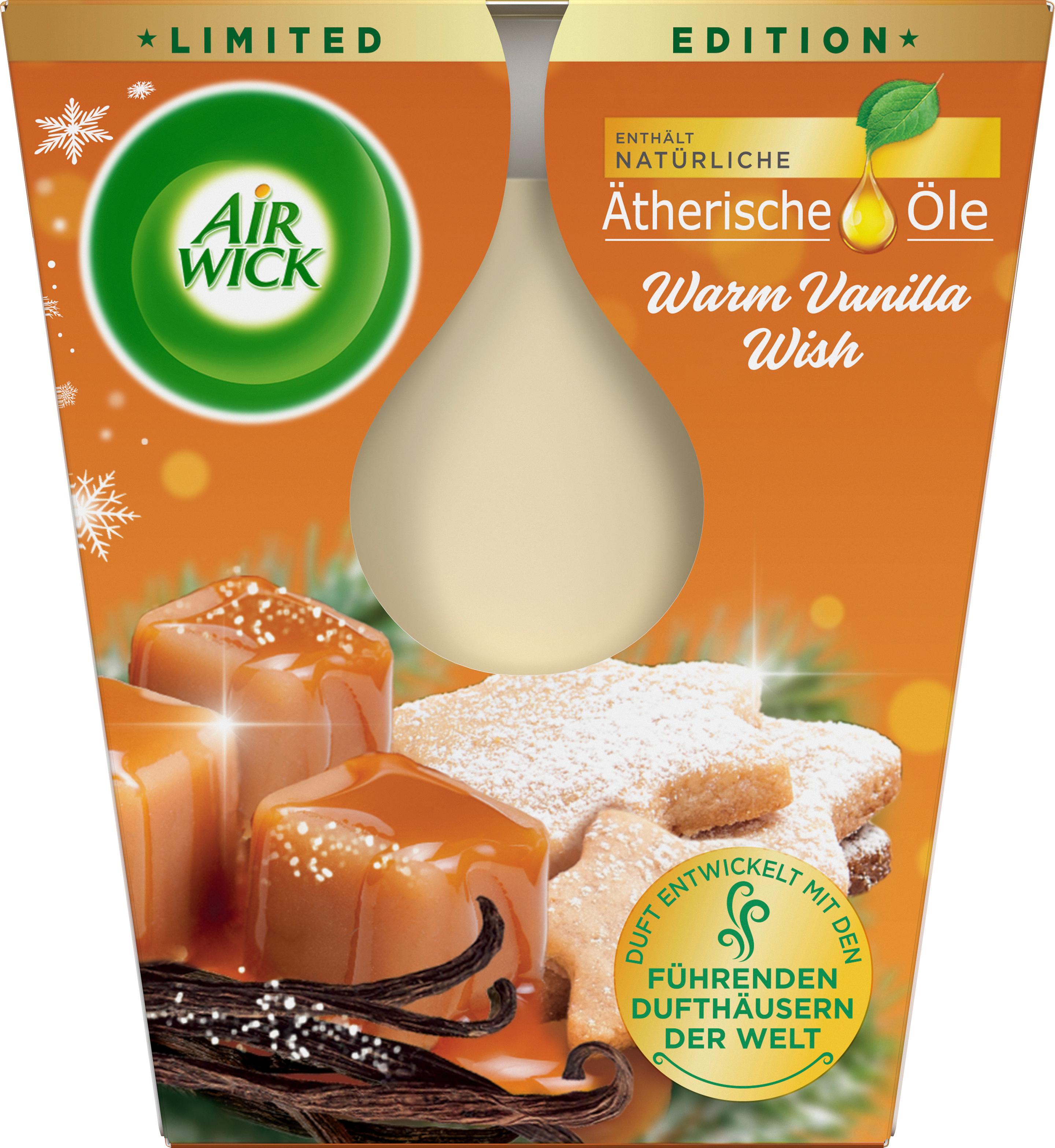 Air Wick Duftkerze Warm Vanilla Wish