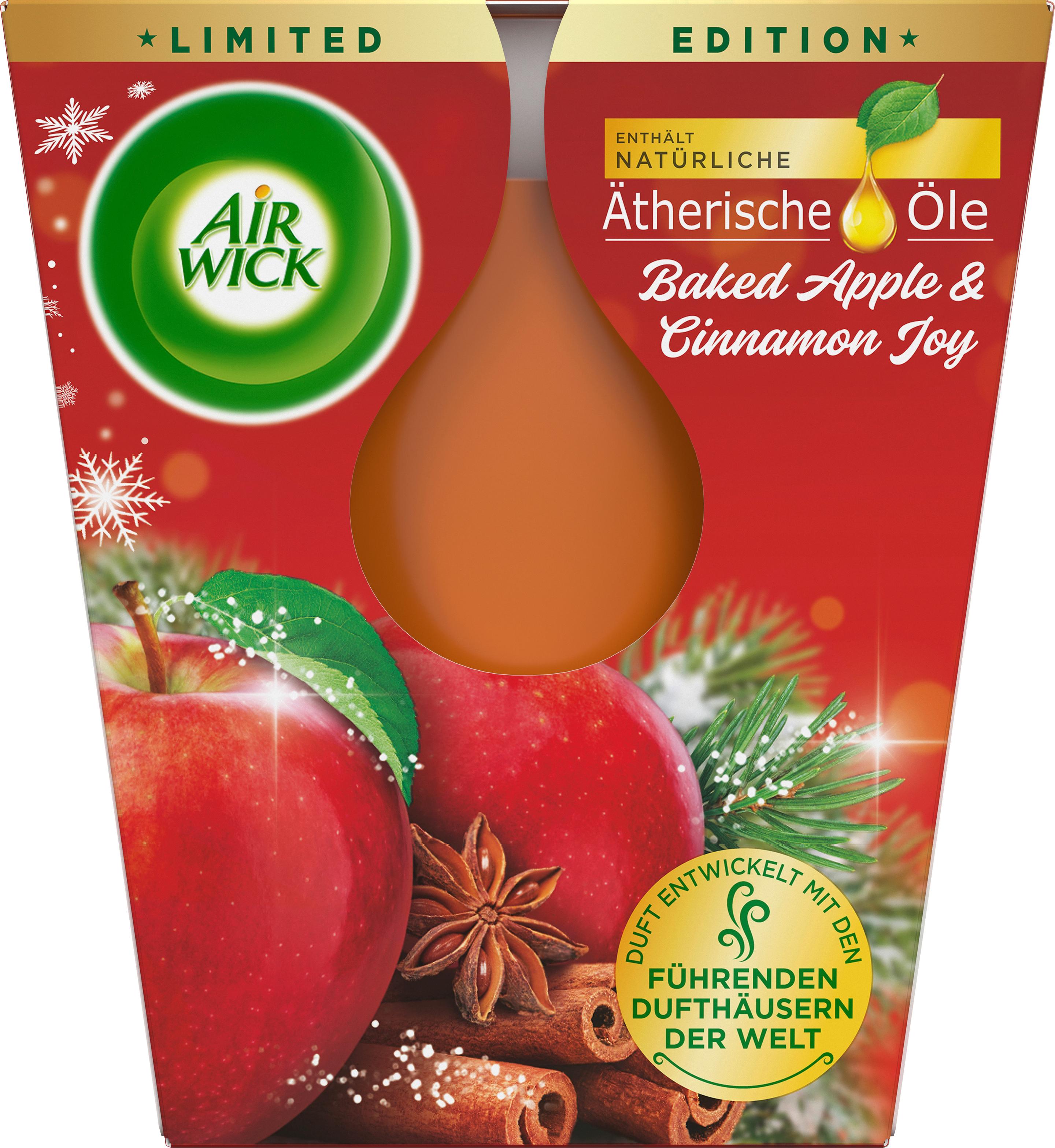 Air Wick Duftkerze Baked Apple&Cinnamon Joy