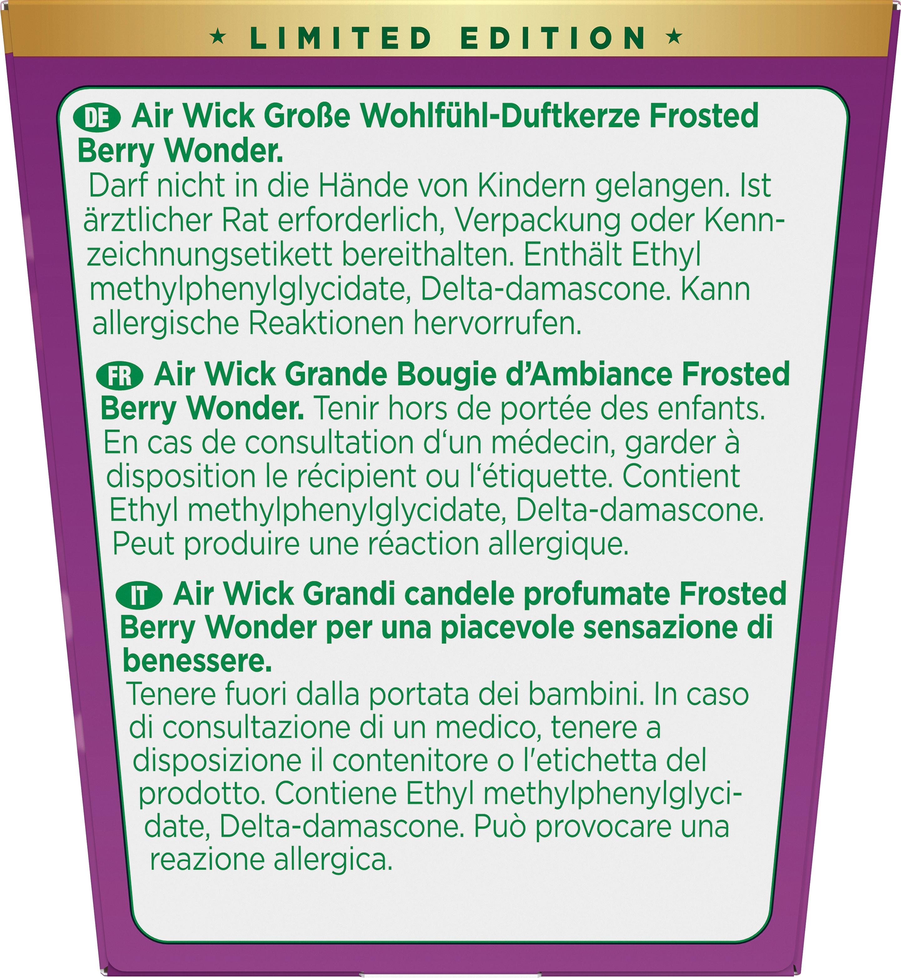 Produktbild Air Wick Duftkerze Frosted Berry Wonder 3 von 6