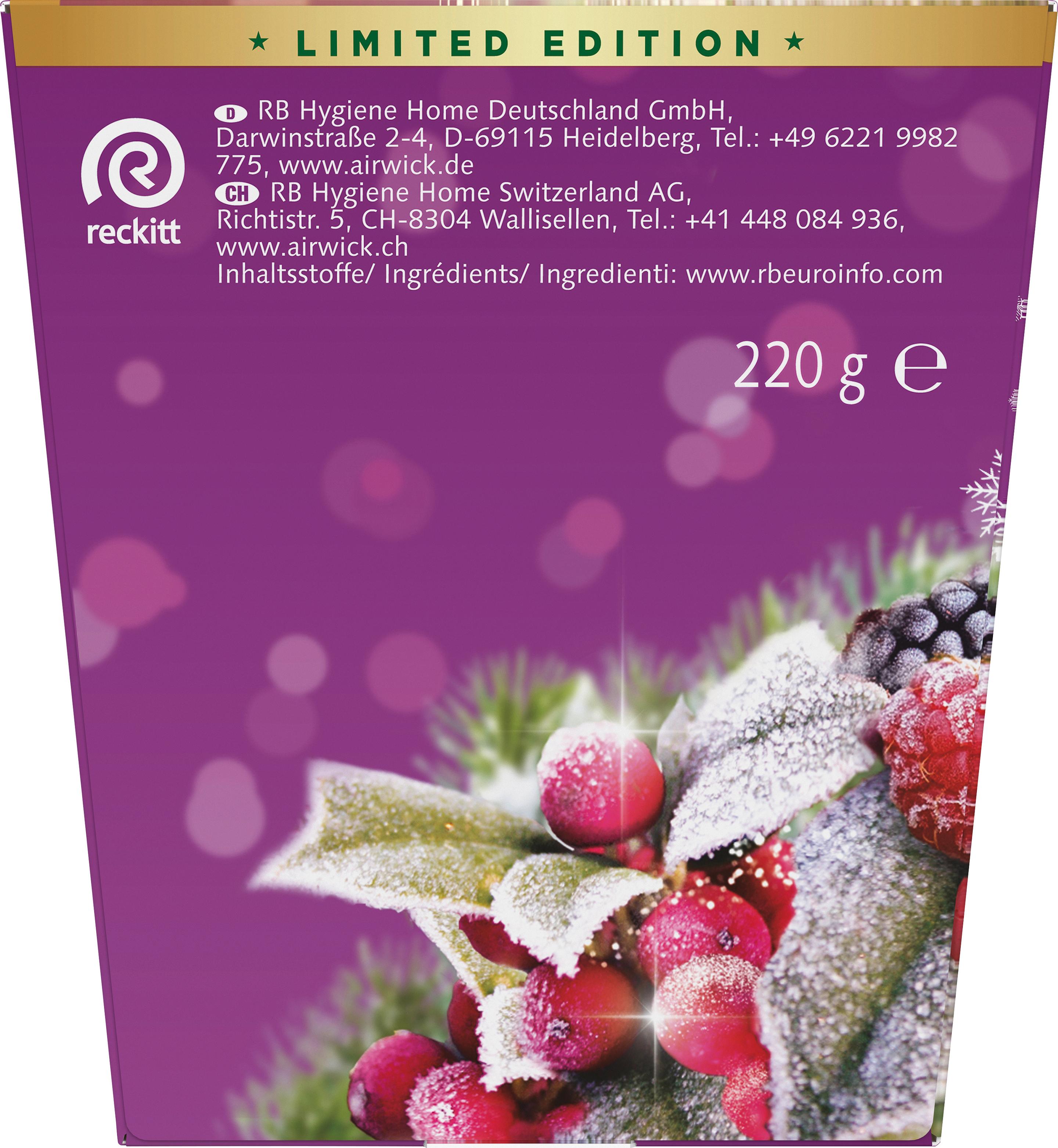 Produktbild Air Wick Duftkerze Frosted Berry Wonder 6 von 6