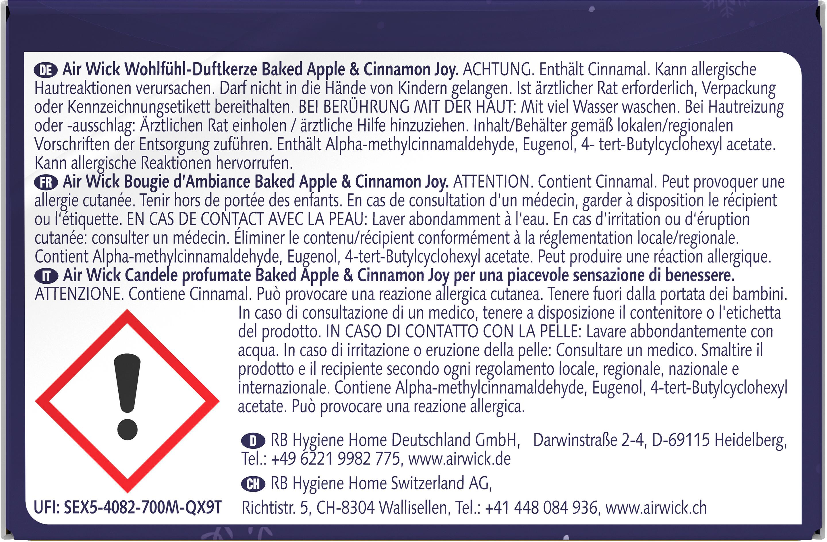 Produktbild Air Wick Wohlfühlset Duftkerzen Geschenkbox 4 von 4