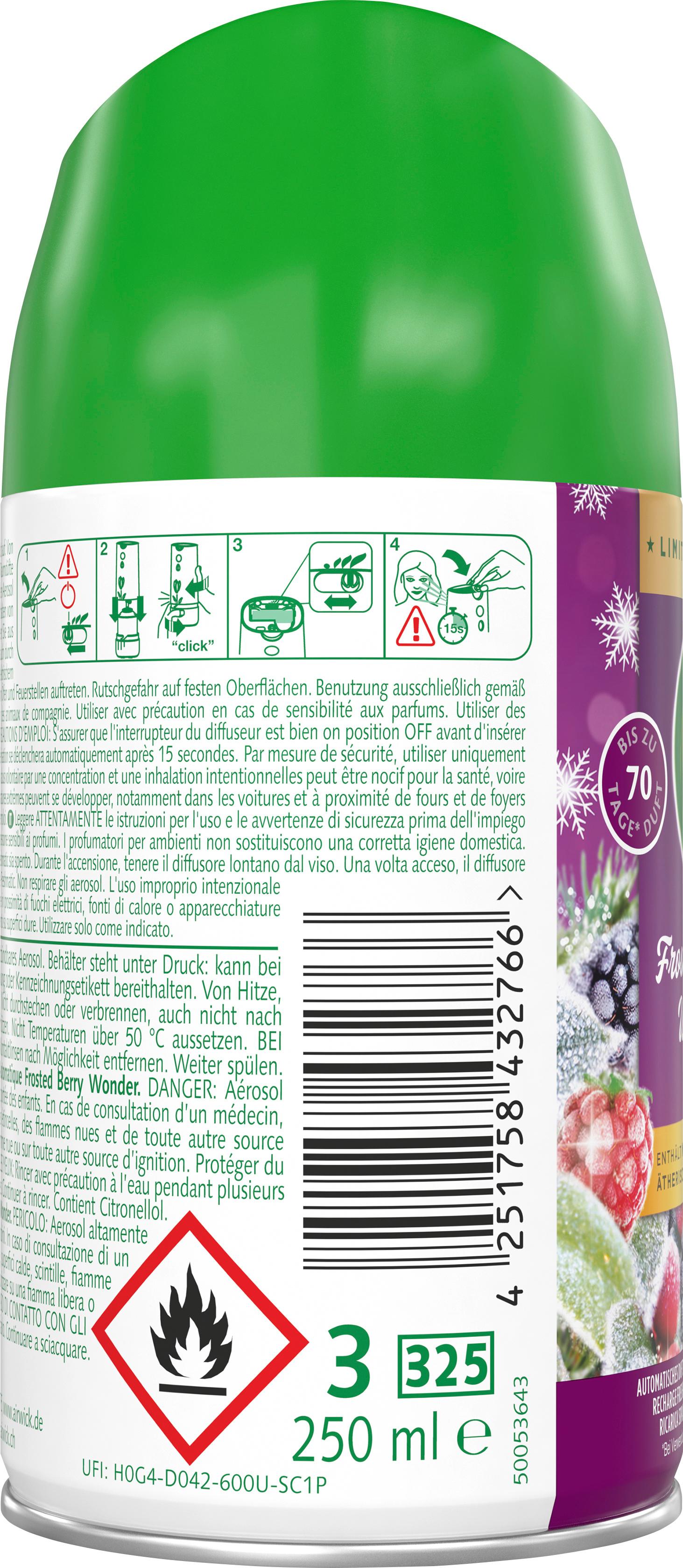 Produktbild Air Wick Freshmatic Max Nachfüller Frosted Berry Wonder 3 von 4