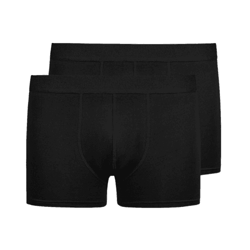 SNOCKS Herren Boxershorts ohne Logo 2er Pack