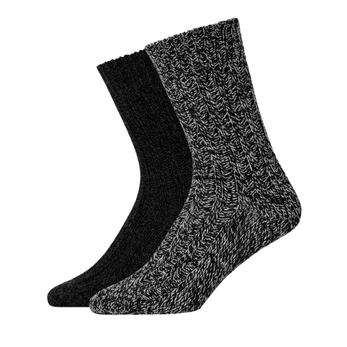 SNOCKS Unisex Socken Norwegian 2er Pack