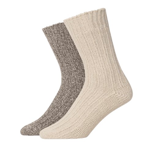 SNOCKS Unisex Socken Norwegian 2er Pack