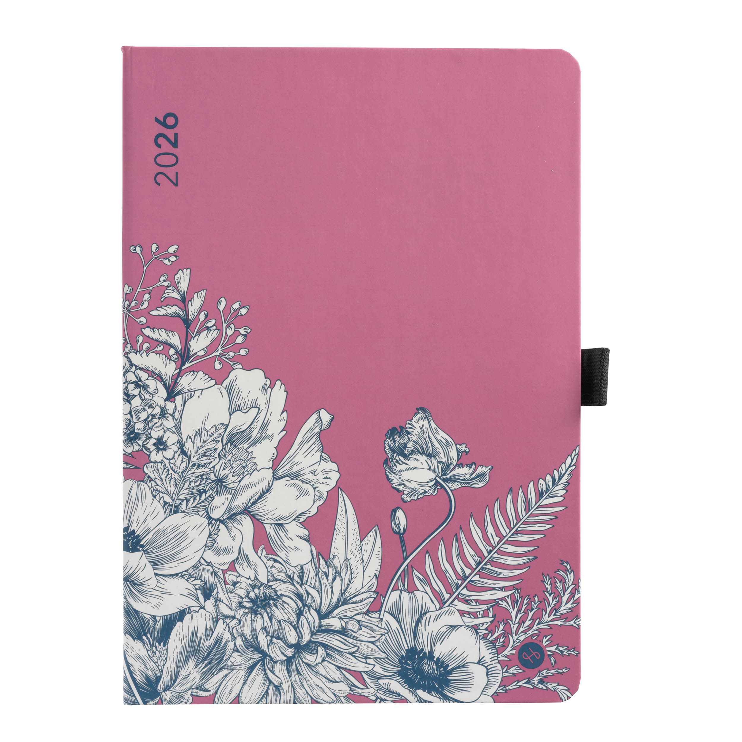 halmstadt 2026 Wochenkalender & Notizbuch A5 Altrosa